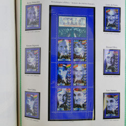 Collection de timbres de France neufs** 1970-1998 en album FO Yvert.