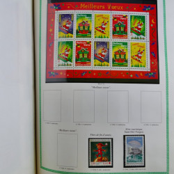 Collection de timbres de France neufs** 1970-1998 en album FO Yvert.