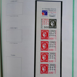Collection de timbres de France neufs** 1970-1998 en album FO Yvert.