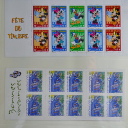 Collection timbres de France neufs** 2004 en album Lindner.