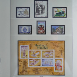 Collection timbres de France neufs** 2004 en album Lindner.