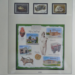 Collection timbres de France neufs** 2004 en album Lindner.