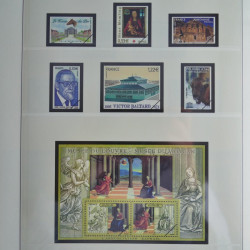 Collection timbres de France neufs** 2004 en album Lindner.
