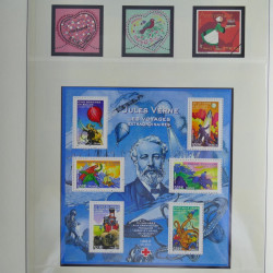 Collection timbres de France neufs** 2004 en album Lindner.