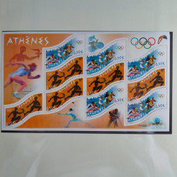 Collection timbres de France neufs** 2004 en album Lindner.