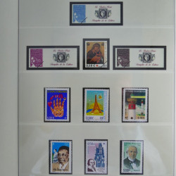 Collection timbres de France neufs** 2004 en album Lindner.