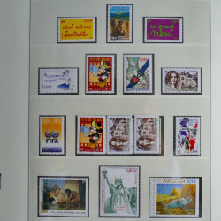 Collection timbres de France neufs** 2004 en album Lindner.