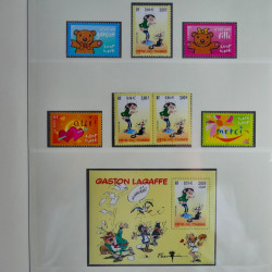 Collection timbres de France neufs** 2001-2003 en album Lindner.
