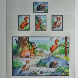 Collection timbres de France neufs** 2001-2003 en album Lindner.