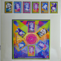 Collection timbres de France neufs** 2001-2003 en album Lindner.