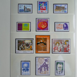 Collection timbres de France neufs** 2001-2003 en album Lindner.