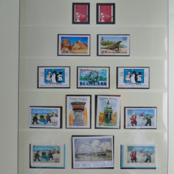 Collection timbres de France neufs** 2001-2003 en album Lindner.
