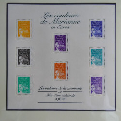 Collection timbres de France neufs** 2001-2003 en album Lindner.