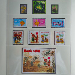 Collection timbres de France neufs** 2001-2003 en album Lindner.