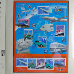Collection timbres de France neufs** 2001-2003 en album Lindner.