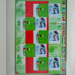 Collection timbres de France neufs** 2001-2003 en album Lindner.