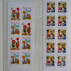 Collection timbres de France neufs** 2001-2003 en album Lindner.