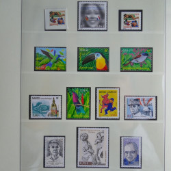 Collection timbres de France neufs** 2001-2003 en album Lindner.