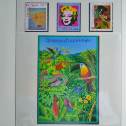 Collection timbres de France neufs** 2001-2003 en album Lindner.