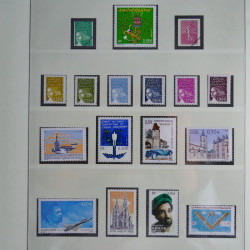 Collection timbres de France neufs** 2001-2003 en album Lindner.
