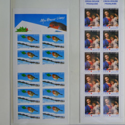Collection timbres de France neufs** 2001-2003 en album Lindner.