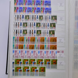 Lot de timbres de Luxembourg neufs** 1921-1985 en 2 albums.