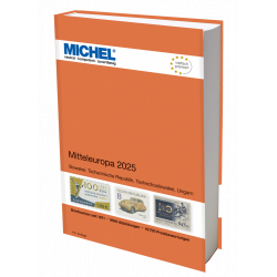 Catalogue de cotation Michel timbres d'Europe du centre 2025.