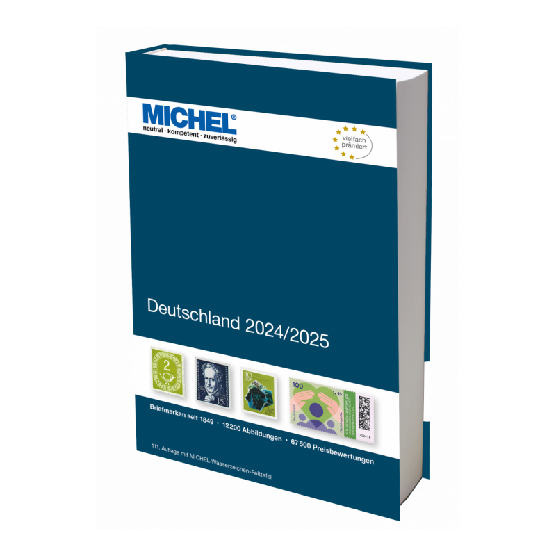 Catalogue de cotation Michel timbres Allemagne 2024-2025.