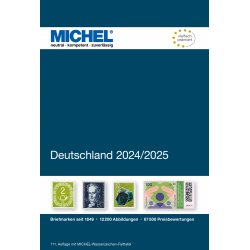 Catalogue de cotation Michel timbres Allemagne 2024-2025.