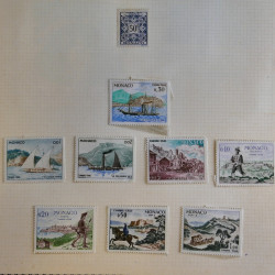 Vrac philatélique de timbres du monde en un carton.