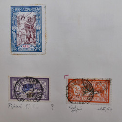 Collection timbres de France 1900-1940 neufs** / * sur feuilles d'album.