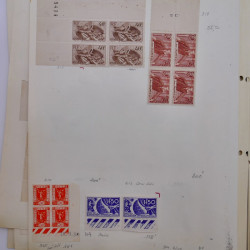 Collection timbres de France 1900-1940 neufs** / * sur feuilles d'album.