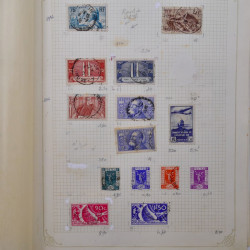 Collection timbres de France 1900-1940 neufs** / * sur feuilles d'album.