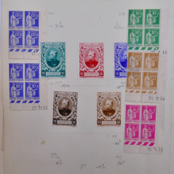 Collection timbres de France 1900-1940 neufs** / * sur feuilles d'album.