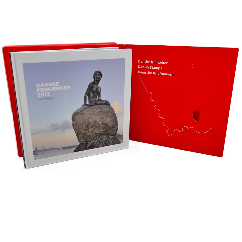 Livre annuel de timbres neufs de Danemark 2013.