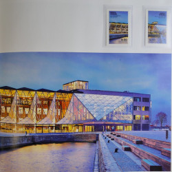 Livre annuel de timbres neufs de Danemark 2013.