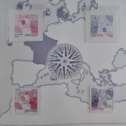 Livre annuel de timbres neufs de Danemark 2013.