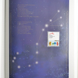 Livre annuel de timbres neufs de Pologne 2015.