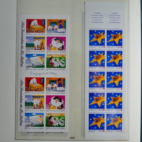 Collection timbres de France neufs 1997-2000 complet en album Lindner ...