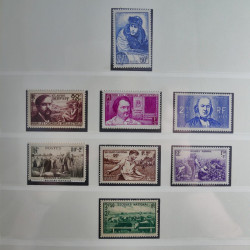 Collection timbres de France neufs** 1940-1955 en album Lindner.
