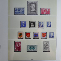 Collection timbres de France neufs** 1940-1955 en album Lindner.