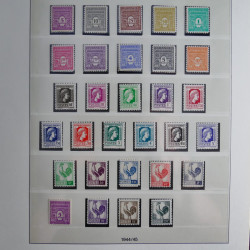 Collection timbres de France neufs** 1940-1955 en album Lindner.
