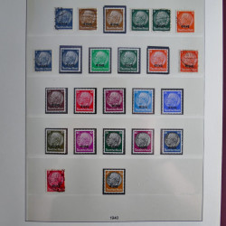 Collection timbres de France neufs** 1940-1955 en album Lindner.
