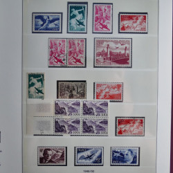 Collection timbres de France neufs** 1940-1955 en album Lindner.