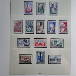 Collection timbres de France neufs** 1940-1955 en album Lindner.