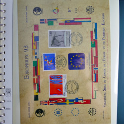 Collection timbres de France neufs** 1993-1996 en album Lindner.