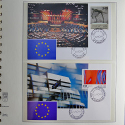 Collection timbres de France neufs** 1993-1996 en album Lindner.