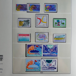 Collection timbres de France neufs** 1993-1996 en album Lindner.