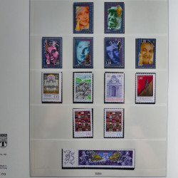 Collection timbres de France neufs** 1993-1996 en album Lindner.