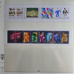 Collection timbres de France neufs** 1993-1996 en album Lindner.